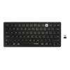 Kensington Multi-Device Dual Wireless Compact Keyboard - Tastatur - kabellos - 2.4 GHz, Bluetooth 3.0, Bluetooth 5.0 - Deutsch - Schwarz