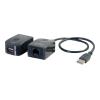 C2G USB 1.1 Over Cat5 Superbooster Extender Kit - USB-Erweiterung - USB - über CAT 5 - bis zu 45.72 m - TAA-konform