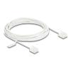 Delock RJ45 Netzwerkkabel Cat.6 UTP Ultra Slim 5 m weiß mit kurzen Steckern
