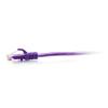 C2G 5ft (1.5m) Cat6a Snagless Unshielded (UTP) Slim Ethernet Network Patch Cable - Purple - Patch-Kabel - RJ-45 (M) zu RJ-45 (M) - 1.5 m - 4.8 mm - UTP - CAT 6a - ohne Haken, geformt - lila