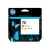 HP No 70 Printhead / Magenta + Yellow