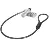 Targus DEFCON - Sicherheitskabelschloss - ultimate, universal, with adaptable lock head - Silber - 30 cm (Packung mit 25)