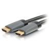 C2G 25ft 4K HDMI Cable with Ethernet - High Speed - In-Wall CL-2 Rated - HDMI-Kabel mit Ethernet - HDMI männlich zu HDMI männlich - 7.62 m - abgeschirmt - Schwarz - 4K Unterstützung