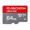 SanDisk Ultra GO - Flash-Speicherkarte - 64 GB - A1 / UHS-I U1 / Class10 - microSDXC UHS-I