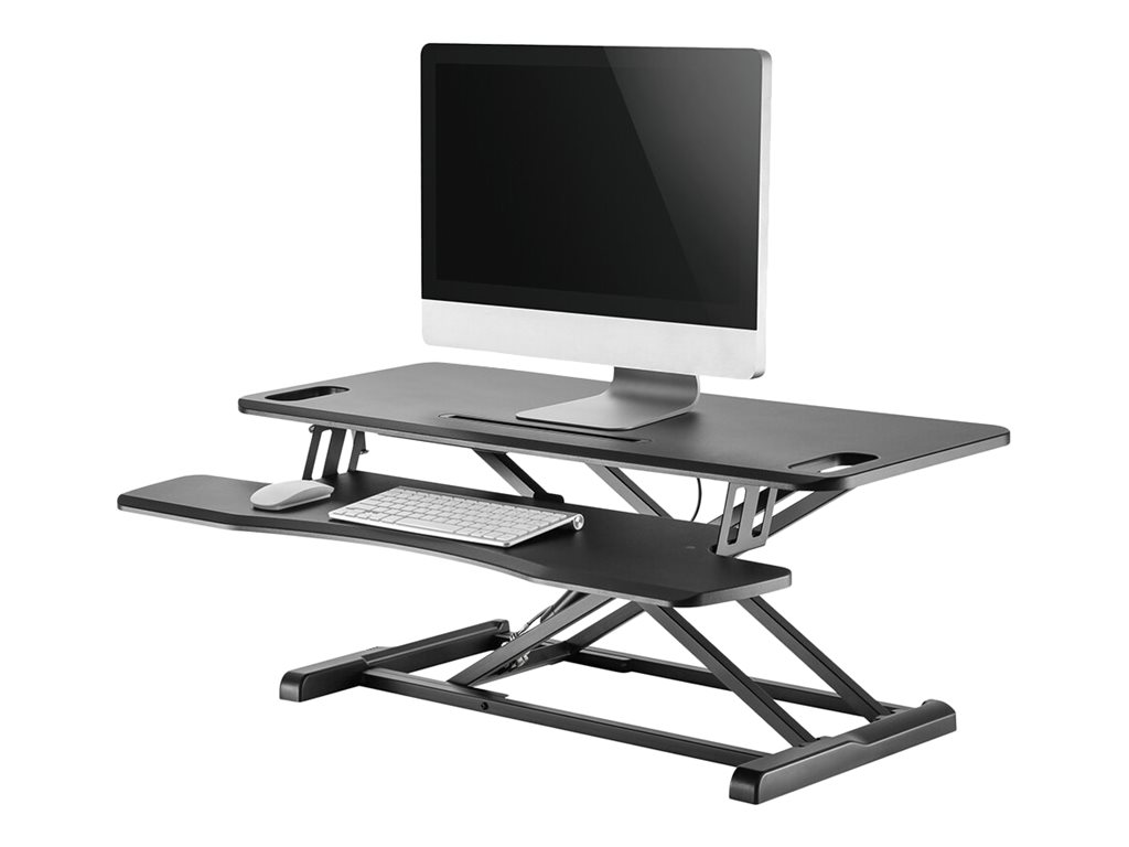 NeoMounts Workstation - sit-stand workplace (height adjustment: 11-51 cm)