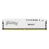 Kingston FURY Beast - DDR5 - Modul - 16 GB - DIMM 288-PIN - 6000 MT / s / PC5-48000 - CL36 - 1.35 V - ungepuffert - on-die ECC - weiß