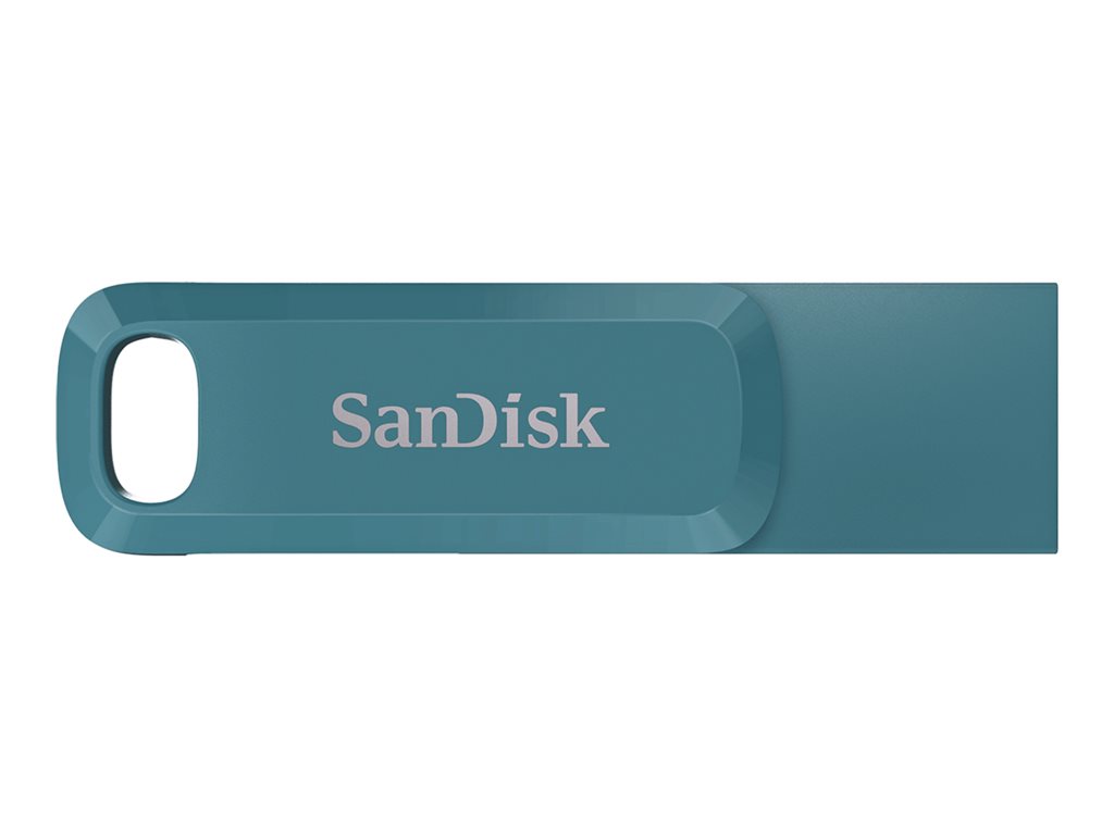 SanDisk Ultra Dual Drive Go - USB-Flash-Laufwerk - 64 GB - USB 3.2 Gen 1 / USB-C - Navagio Bay