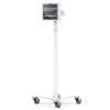 Compulocks iPad Pro M4 13" (2024), Apex Enclosure Rolling Cart - Rise Freedom Extended - Befestigungskit (Gehäuse, Wagenständer) - für Tablett - verriegelbar - medizinisch - hochwertiges Aluminium - weiß - Bildschirmgröße: 33 cm (13") - Wandmontage -