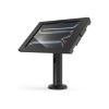 Compulocks iPad Pro M4 11" (2024), Apex Enclosure Tilting Stand 8" - Befestigungskit (Gehäuse, Aufstellung) - freiliegende Front- / Rückkamera und Sensoren - für Tablett - verriegelbar - Metall - Schwarz - Bildschirmgröße: 27.9 cm (11") - für Apple 11-