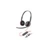 Poly Blackwire C3225 - Blackwire 3200 Series - Headset - On-Ear - kabelgebunden - 3,5 mm Stecker - Schwarz - Skype-zertifiziert, Cisco Jabber Certified, Avaya Certified - Replaces Poly SKU 211058-01