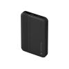 dbramante1928 re-charge - Powerbank - 5000 mAh - 20 Watt - Apple 2.4A, BC 1.2, PD 2.0, PD 3.0, QC 2.0, QC 3.0 - 2 Ausgabeanschlussstellen (24 pin USB-C, USB Typ A) - auf Kabel: USB-C - Schwarz