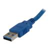 1m Blue USB 3.0 Extension Cable M / F