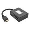 Eaton Tripp Lite series 2-Port HDMI to VGA Splitter Audio / Video Adapter 1920x1440 1080p - Video- / Audio-Splitter - 2 x VGA / Audio - Desktop - TAA-konform