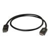 C2G 10ft DisplayPort to HDMI Cable - DP to HDMI Adapter Cable - M / M - DisplayPort-Kabel - DisplayPort (M) zu HDMI (M) - 3.048 m - Schwarz