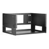 Eaton Tripp Lite Series 4U Wall-Mount Bracket with Shelf for Small Switches and Patch Panels, Hinged - Rack-Einlegeboden - mit Scharnier - geeignet für Wandmontage - Schwarz - 4U - 48.3 cm (19")