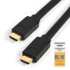 StarTech.com 4K HDMI Kabel - 7m - Premuim High Speed HDMI Kabel 60Hz - HDMI 2.0 - HDR - 3D - 1080p- Stecker / Stecker - 4K Wiedergabe - HDMI-Kabel mit Ethernet - HDMI männlich zu HDMI männlich - 7 m - Schwarz - für P / N: KITBXDOCKPEU, KITBXDOCKPNA, KITB