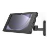 Compulocks Galaxy Tab A9+ 11", Swell Enclosure Swing Wall Mount - Befestigungskit (Gehäuse, Schwenkarm) - freiliegende Front- / Rückkamera und Sensoren - für Tablett - verriegelbar - Metallrahmen - Schwarz - Bildschirmgröße: 27.9 cm (11") - Wandmontage
