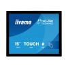 iiyama ProLite TF1534MC-B8X - LED-Monitor - 38 cm (15") - offener Rahmen - Touchscreen - 1024 x 768 XGA @ 75 Hz - TN - 350 cd / m² - 800:1 - 8 ms - HDMI, VGA, DisplayPort - schwarzer Rahmen mit matter Oberfläche