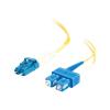 C2G LC-SC 9 / 125 OS1 Duplex Singlemode PVC Fiber Optic Cable (LSZH) - Patch-Kabel - SC Single-Modus (M) zu LC Single-Modus (M) - 3 m - 3 m - Glasfaser - Duplex - 9 / 125 Mikrometer - OS1 - halogenfrei - Gelb