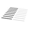APC NetShelter - Rack Bracket - Schwarz (Packung mit 8)