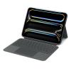 Logitech Combo Touch - Tastatur und Foliohülle - mit Trackpad - hinterleuchtet - Apple Smart connector - AZERTY - Französisch - Graphite - für Apple 13-inch iPad Pro (M4)