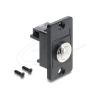 Delock - Schalter mit Taste - panel mount - Schwarz