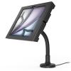 Compulocks iPad Air M2 & M3 11", Apex Enclosure Flex Arm Mount - Black - Befestigungskit (Flexibler Arm, Gehäuse) - freiliegende Front- / Rückkamera und Sensoren - für Tablett - verriegelbar - Metallrahmen - Schwarz - Bildschirmgröße: 27.94 cm (11") -