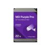 WD Purple Pro WD221PURP - Festplatte - 22 TB - Videoüberwachung, Smart Video - intern - 3.5" (8.9 cm) - SATA 6Gb / s - 7200 rpm - Puffer: 512 MB