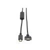 Eaton Tripp Lite Series HDMI to VGA Active Adapter Cable (HDMI to Low-Profile HD15 M / M), 3 ft. (0.9 m) - Adapterkabel - HDMI männlich zu HD-15 (VGA) männlich - 91.4 cm - abgeschirmt - Schwarz - Daumenschrauben