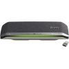 Poly Sync 40-M - Smarte Freisprecheinrichtung - Bluetooth - kabellos, kabelgebunden - USB-A, USB-C - Silber - Zertifiziert für Microsoft Teams, Zoom Certified - Replaces Poly SKU 216875-01
