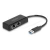 Delock USB Typ-A Adapter zu 2 x Gigabit LAN