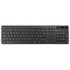 Targus EcoSmart - Tastatur - full size - antimicrobial - kabellos - Bluetooth 5.0, 2.4 GHz - AZERTY - Französisch - Schwarz