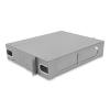 Delock - Patchpanel (Blindblech) - ohne Sichtfenster ausgestattet - SC X 48, LC X 96 - Dunkelgrau - 2U - 48.3 cm (19")