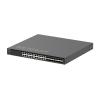 NETGEAR AV Line M4350-24X8F8V - Switch - L3 - managed - 24 x 100 / 1000 / 2.5G / 5G / 10GBase-T (PoE++) + 8 x 10Gb Ethernet SFP+ + 8 x 25 Gigabit SFP28 - Luftstrom von vorne nach hinten - an Rack montierbar - PoE++ (290 W)