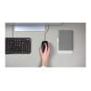 Logitech B110 Silent - Maus - rechts- und linkshändig - optisch - 3 Tasten - kabelgebunden - USB