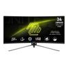 MSI MAG 345CQRDE - LED-Monitor - Gaming - gebogen - 86.4 cm (34") - 3440 x 1440 UWQHD @ 180 Hz - VA - 300 cd / m² - 3000:1 - 1 ms - 2xHDMI, DisplayPort - Schwarz
