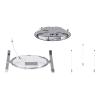 Sennheiser TeamConnect Ceiling Medium TCC M-F-B - Kit Mikrofon - RJ-45 - Schwarz