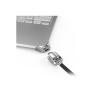 Compulocks - Sicherheitsschlossadapter - with keyed cable lock (corner lock) - Silber - für Apple MacBook Neo