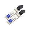 AddOn 3m Cisco Compatible SFP+ DAC - 10GBase Direktanschlusskabel - SFP+ (M) zu SFP+ (M) - 3 m - twinaxial - passiv - für Cisco 250 Series, Catalyst 2960, ESS9300, Nexus 93180, 9336, 9372, UCS 6140, C4200