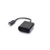 C2G USB-C to HDMI Audio / Video Adapter Converter - 4K 60Hz - Black - Videoadapter - 24 pin USB-C männlich zu HDMI weiblich - Schwarz - Support von 4K 60 Hz