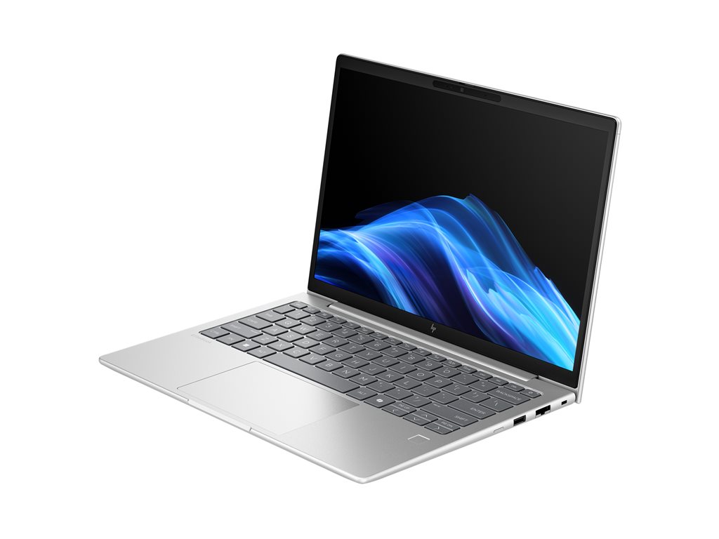 HP EliteBook 6 G1i Notebook AI - 177-Grad Scharnierdesign - Intel Core Ultra 5 225U / 1.5 GHz - Win 11 Pro - Intel Graphics - 16 GB RAM - 512 GB SSD NVMe - 33.8 cm (13.3") IPS 1920 x 1200 - Wi-Fi 7, Bluetooth - Schnellaluminium in Silber - kbd: Deuts