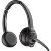 Poly Savi 8220 Office - Headset - On-Ear - DECT - kabellos - Schwarz - Replaces Poly SKU 207325-12