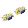 Delock - Invertieradapter - DB-9 (M) zu DB-9 (M) (Packung mit 2)