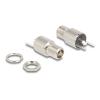 Delock Steckverbinder DC 5,5 x 2,5 mm Buchse zum Einbau Lötversion - rund 20 V / 9 A