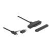 Delock - Speicher-Controller - 2.5" (6.4 cm) - SATA 6Gb / s - USB 3.2 (Gen 1)