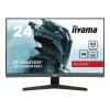 iiyama G-MASTER Red Eagle GC2480HSU-B1 - LED-Monitor - Gaming - gebogen - 61 cm (24") (23.6" sichtbar) - 1920 x 1080 Full HD (1080p) @ 180 Hz - VA - 300 cd / m² - 3000:1 - 0.5 ms - 2xHDMI, DisplayPort - Lautsprecher - Schwarz, Matte