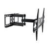 Eaton Tripp Lite Series Display TV Wall Monitor Mount Swivel / Tilt 37" to 70" TVs / EA / Flat-Screens - Klammer - für Flachbildschirm - Stahl - Schwarz - Bildschirmgröße: 94.1-178 cm (37"-70") - Wandmontage
