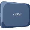 Crucial X10 - SSD - verschlüsselt - 4 TB - extern (tragbar) - USB 3.2 Gen 2x2 (USB-C Steckverbinder) - 256-Bit-AES - Matte Blue
