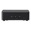 ASUS NUC 14 Pro RNUC14RVKI300000I - Barebone - Mini-PC - 1 x Core 3 100U / 1.2 GHz - RAM 0 GB - Intel Graphics - Bluetooth 5.3, Wi-Fi 6E, 1GbE, 2.5GbE - WLAN: Bluetooth 5.3, 802.11a / b/g / n/ac / ax (Wi-Fi 6E) - Schwarz