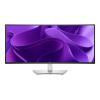 Dell Pro Plus P3425WE - LED-Monitor - gebogen - 86.71 cm (34.1") - 3440 x 1440 UWQHD @ 100 Hz - IPS - 350 cd / m² - 1500:1 - 5 ms - HDMI, DisplayPort, USB-C - BTO - mit 3 Jahre Basic Hardware Service mit Advanced Exchange nach Ferndiagnose